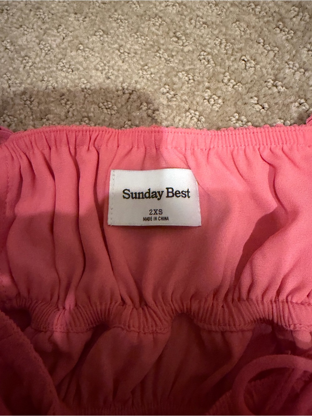 Sunday Best Aritzia Pink Martine Dress - Picture 3 of 3